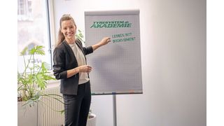 Die neue Leiterin Kathrin Auber hat sich für die Tyresystem Akademie viel vorgenommen. (Bild: TyreSystem)