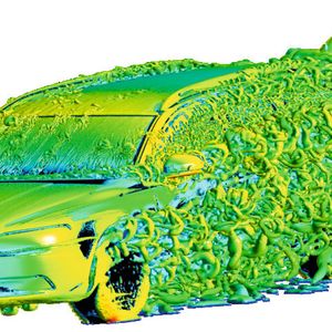 Die Fahrzeughersteller optimieren die Form anhand aerodynamischer Simulationen. In Zukunft wird man sie mit anderen Disziplinen, beispielsweise Strukturmechanik oder Akustik, kombinieren.