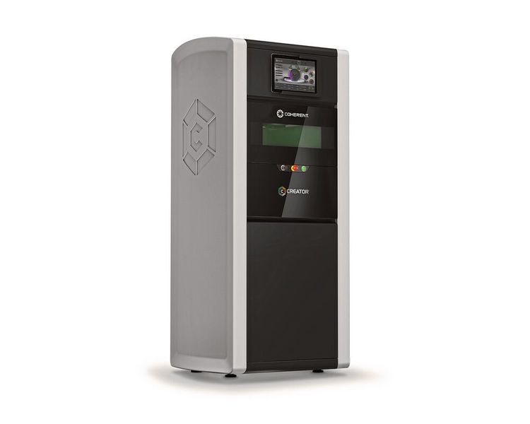 Coherent-Creator-​3D-Metalldrucker – ideal für die Herstellung von individualisiertem Zahnersatz und Implantaten. (Coherent)