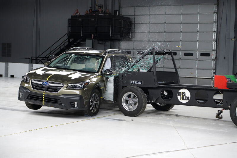 Der Subaru Outback bot im aktuellen US-Seiten-Crashtest den besten Schutz für die Insassen.