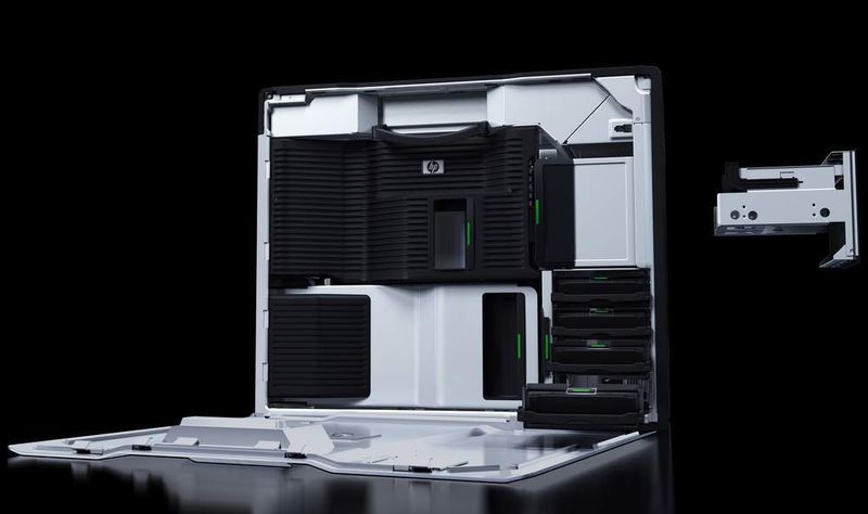 Durch das komplett neue modulare Design ist die Workstation einfach zu warten: da keine Kabel stören, lassen sich die Komponenten leicht entnehmen bzw. einbauen. Bild: HP (Archiv: Vogel Business Media)