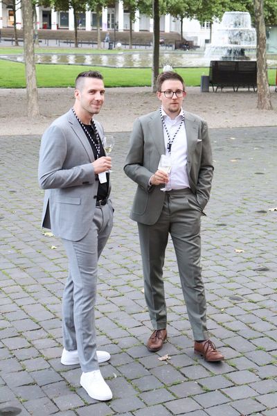 Roman Jacobi (Aphos) und Matteo Brüggemann (TIM, r.)  (Bild: TIM)