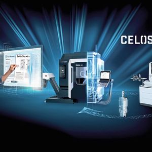 Auf dem Open House Pfronten werden alle ausgestellten Maschinen mit der neuesten, optimierten Version der app-basierten Fertigungsplattform CELOS X ausgestattet sein und den hohen Grad an Konnektivität demonstrieren. (Bild:  DMG Mori)