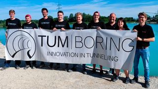 Mit Unterstützung von LAPP will das Studierendenteam der TU München die schnellste Tunnelbohrmaschine der Welt bauen.  (TUM)