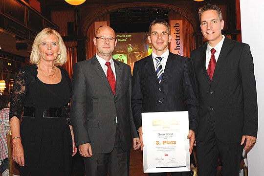 In jungen Jahren schon viel bewegt: Sven Brust aus dem VW- und Audi-Betrieb Pirna kam auf Platz drei des Junior Award. (Archiv: Vogel Business Media)