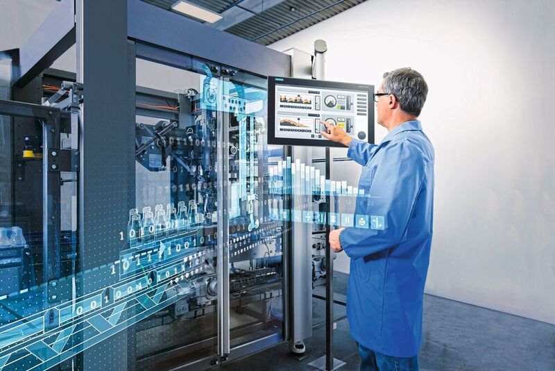 Um Maschinen trotz enger Liefertermine mit hoher Betriebssicherheit zu  konzipieren, werden Simulationen mit dem digitalen Modell durchgeführt. (Siemens Digital Industries Software)