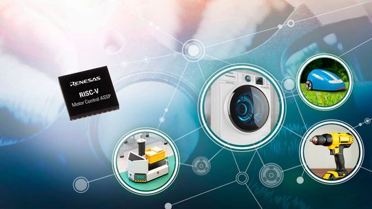 Das RISC-V-basierte ASSP (anwendungsspezifisches Standardprodukt) wird in Zusammenarbeit mit Ecosystem-Partnern angeboten und liefert komplette, produktionsreife Lösung für Motorsteuerungssysteme. Das RISC-V-basierte ASSP (anwendungsspezifisches Standardprodukt) wird in Zusammenarbeit mit Ecosystem-Partnern angeboten und liefert komplette, produktionsreife Lösung für Motorsteuerungssysteme.
