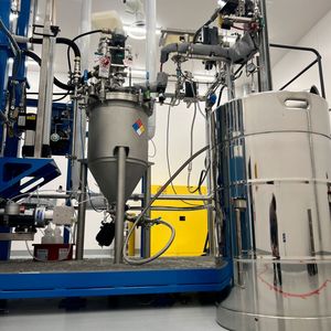 The new 75 liter mixer installed in the facility expansion. (Source:  Orbia)