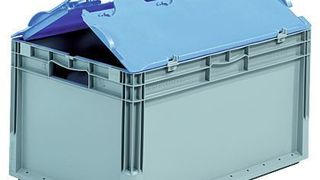 Der Euro-Leichtbehälter ELB ist als Allroundbehälter konzipiert und bietet je nach Ausführung Nutzlasten von 20 bis 70 kg.  Bild: SSI Schäfer (Archiv: Vogel Business Media)