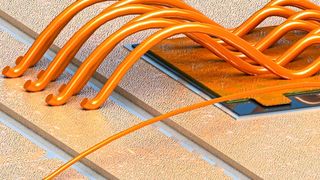 Das Die Top System (DTS) ermöglicht den Einsatz von Kupfer- anstelle von Aluminium-Drähten, was zu mehr Leistung und höheren Sperrschichttemperaturen führt. Zudem lässt sich das Verfahren für unterschiedlichste Substrat-Layouts einsetzen. (Bild: Heraeus)