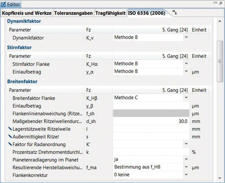 Die neue Workbench 4.0 setzt auf nutzerfreundliche Bedienung und übersichtliche Dateneingabe. (Bild: FVA)