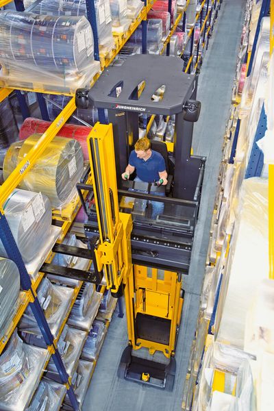 Lager- und Systemgeräte dieser Art fertigt Jungheinrich in seinem neuen Werk in Moosburg. (Bild: Jungheinrich)