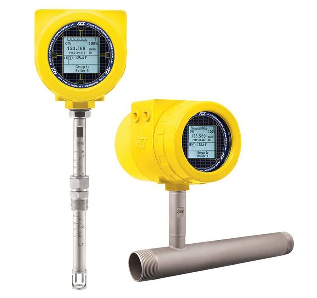 FCI’s innovative AST thermal mass flow technology for the ST80 flow meters features an innovative hybrid sensor drive. (FCI)