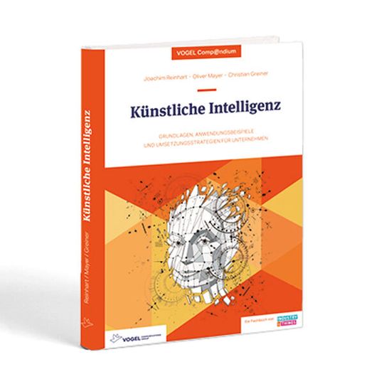 Das Fachbuch „Künstliche Intelligenz“ spannt den thematischen Bogen vom KI-Grundwissen über Use Cases bis hin zu Entwicklungen und Trends.(Bild:  VIT)