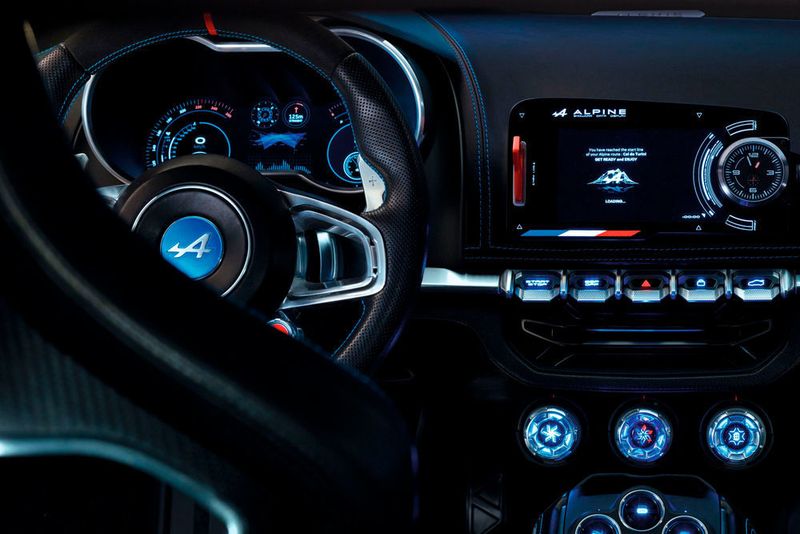 Das Cockpit des neuen Alpine weckt Emotionen. (Renault)