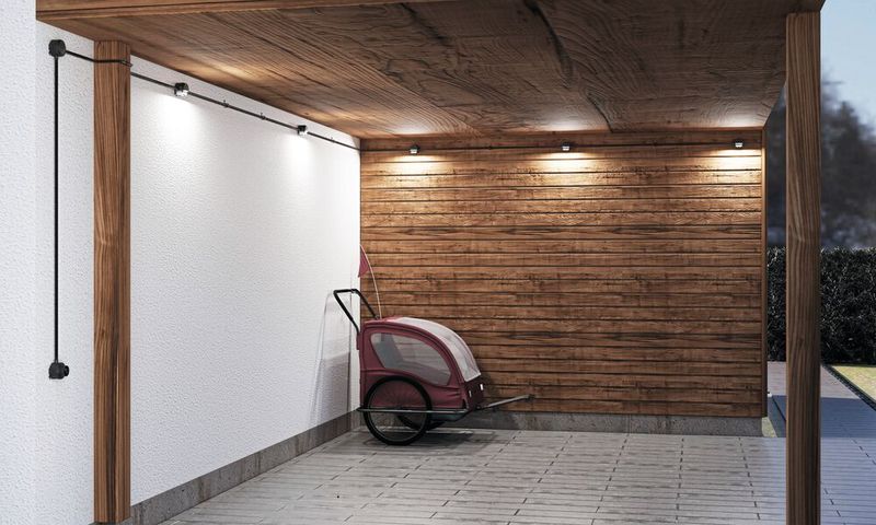 Einsatz findet das Combi 304 System z. B. bei der Carport-Beleuchtung. (Bild: Wiska Hoppmann)