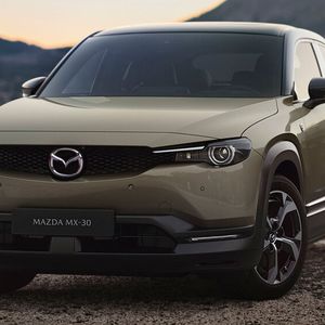 Der MX-30 kommt insgesamt knapp 600 Kilometer weit.  (Bild:  Mazda)