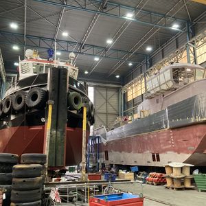 Damen Shipyards has also switched to the Stauff Form Evo forming system and is leveraging its economic advantages.(Source:  Damen Shipyards Group)