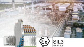 Ein Meilenstein in der Miniaturisierung – MINI Analog Pro 6,2 mm-Ex i-Trennverstärker mit SIL 3 (Bild: Phoenix Contact)