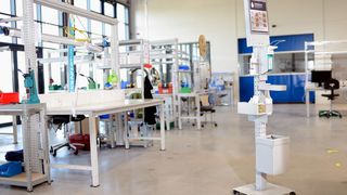 Ein hohes Maß an Sicherheit und Gesundheit, wie es diese neuartige Hygienestation bereitstellt, schafft in der Coronakrise die Voraussetzungen für eine baldige Rückkehr zur Normalität. (Krieg)