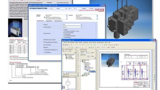 Mit HAWE FluidMAN  ... konfigurieren Anwender komfortabel und schnell komplette Hydraulik-Schaltpläne nach ISO1219 – entsprechende Stücklisten generiert die Software automatisch.    Bilder: EPLAN (Archiv: Vogel Business Media)