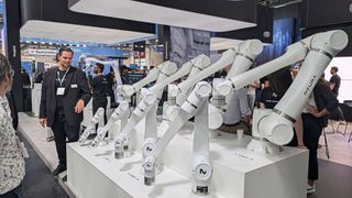 Jede Menge Roboter gab es auf der Automatica zu sehen - nicht nur bei Neura. (Bild: Ralf Steck)