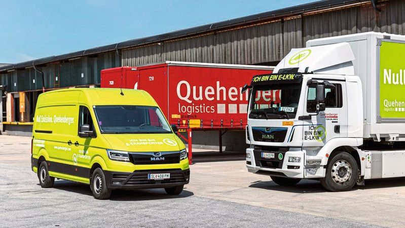 Der Nutzfahrzeugmarkt in Europa entwickelte sich im ersten Quartal 2024 positiv – getrieben durch die Vans.(Bild: MAN)