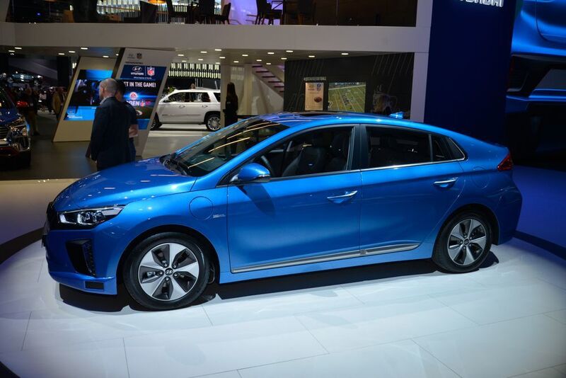 Ganz frisch unter den reinen Stromern ist der Hyundai Ioniq. (Newspress)