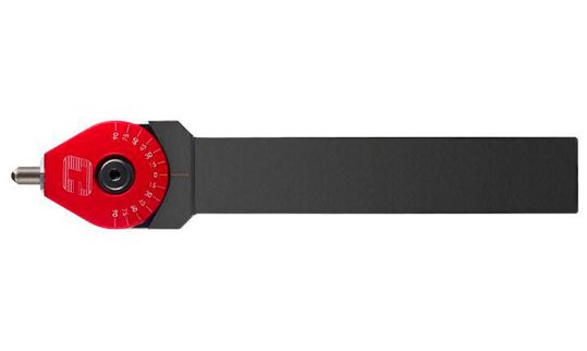 Diamond holder swiveling 180°: High flexibility in smoothing large bore walls, outer diameters, cones, and surfaces.(Image: Kempf GmbH special tools in precision)