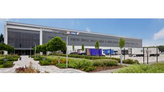 Das 19.000 m² große Logistikzentrum der Bilstein Group in Markham Vale (UK). (Witron)