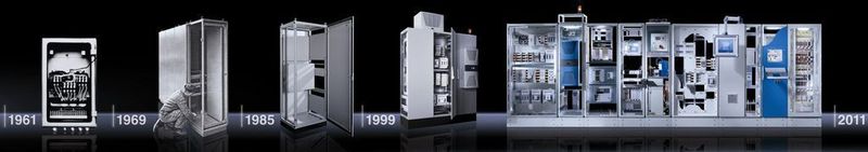 Rittal entwickelte sich in 50 Jahren vom einfachen Gehäusehersteller zum komplexen Systemanbieter. (Archiv: Vogel Business Media)