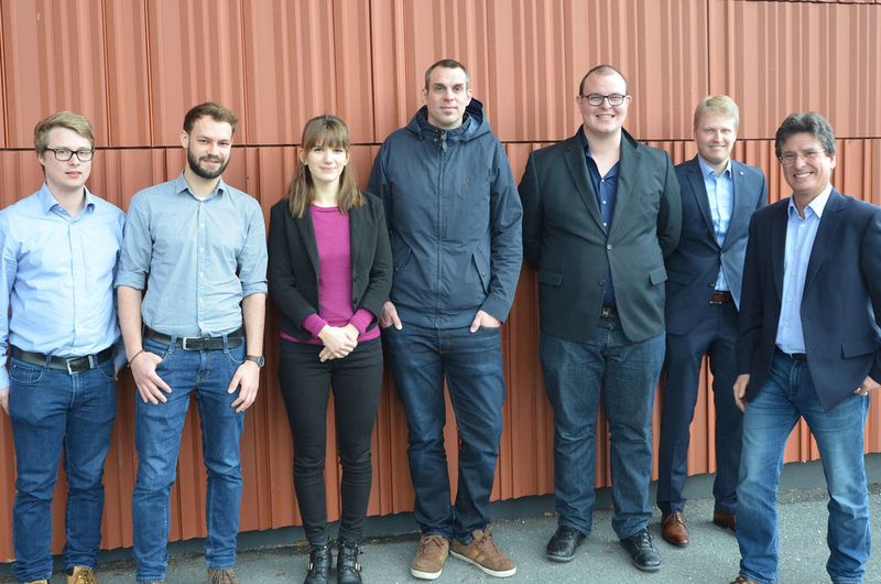 Tobias Wirsching (KIT), Andreas Altvater (KIT), Fabienne Huttner (TU Braunschweig), Dr. Philipp Scharfer (KIT), René Müller (Landshut), Bernhard Springer (Landshut), Prof. Dr. Pettinger (Landshut) (Hochschule Landshut)