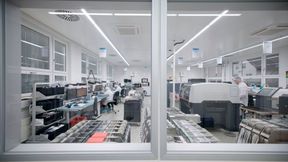 Der Reinraum Klasse 8 von Beflex in Frickenhausen. (Bild: Kontron / Eberl Photo)