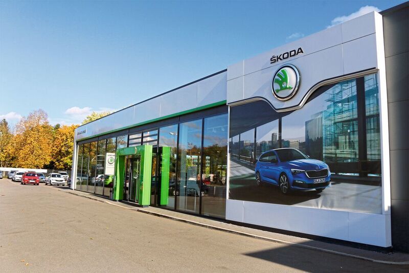 In der Tübinger Europastraße befindet sich das Skoda-Autohaus der Gruppe. (BHG)