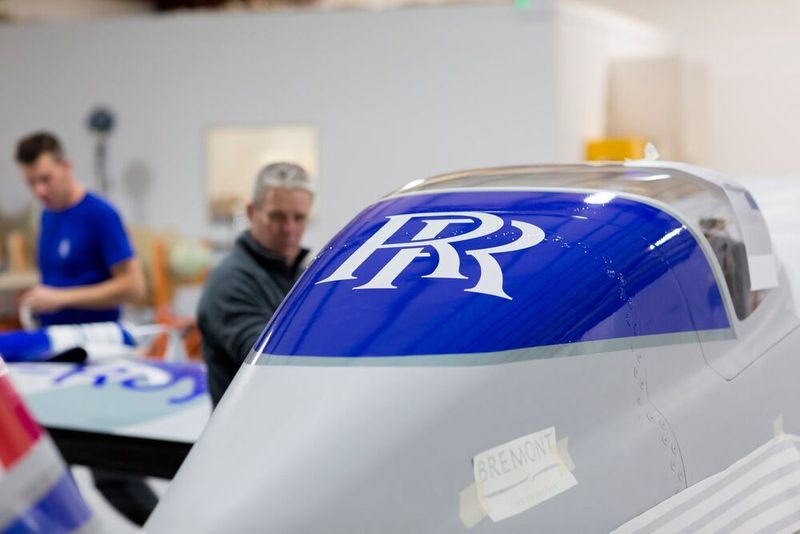 Nach Angaben von Rolls-Royce erreichte die Spirit of Innovation eine Höchstgeschwindigkeit von 623 km/h. (Rolls Royce)
