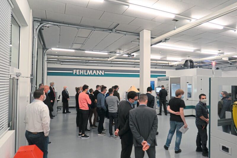 Im Untergeschoss des Fehlmann Technologiezentrums erwartete die Besucher ein neuer Showroom für höchste Fehlmann-Präzision, der High Precision Showroom HPS.  (Fehlmann)