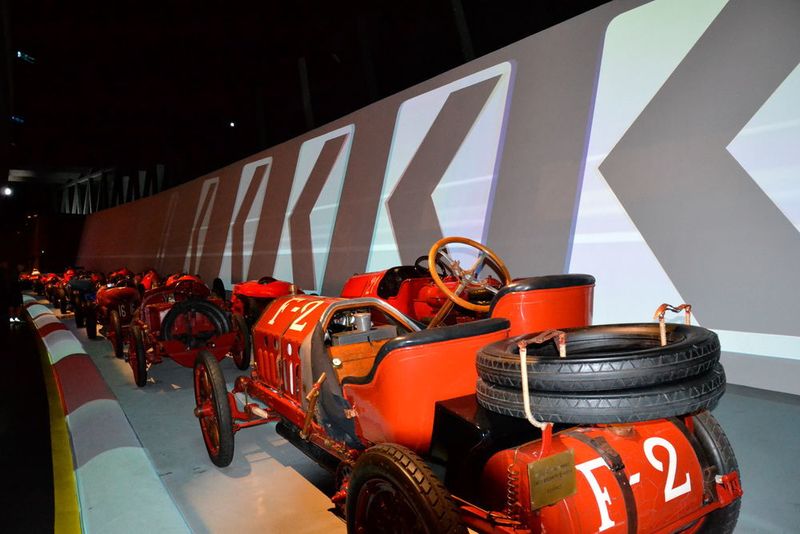 Natürlich darf in einem italienischen Automuseum die Motorsportgeschichte nicht fehlen. (Michel / »kfz-betrieb«)