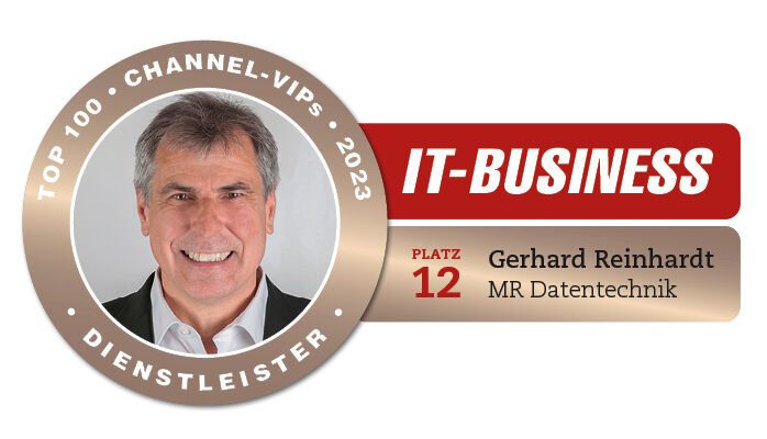 Gerhard Reinhardt, Geschäftsführer, MR Datentechnik  (Bild: Vogel IT-Medien)