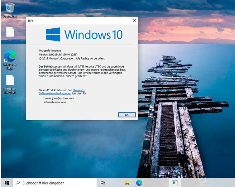 Die Windows-10-IoT-Enterprise-LTSCS-Oberfläche ist für alle Anwender geeignet. (Bild: Joos)