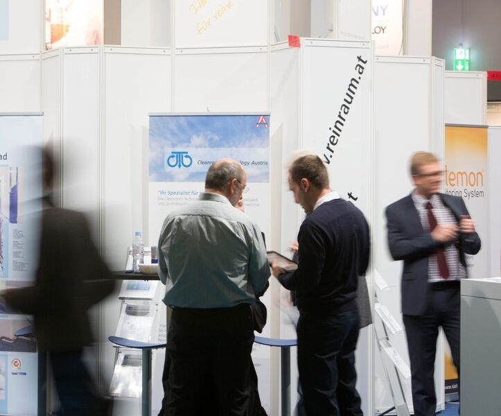 Zum Debüt der Cleanzone im Oktober 2012 begrüßte die Messe Frankfurt 600 Teilnehmer aus 13 Ländern. (Bild: Messe Frankfurt)