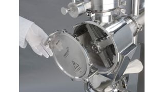 Die Schlaghammermühle verarbeitet das Mahlgut zu Kleinmengen. (Bild: Frewitt)