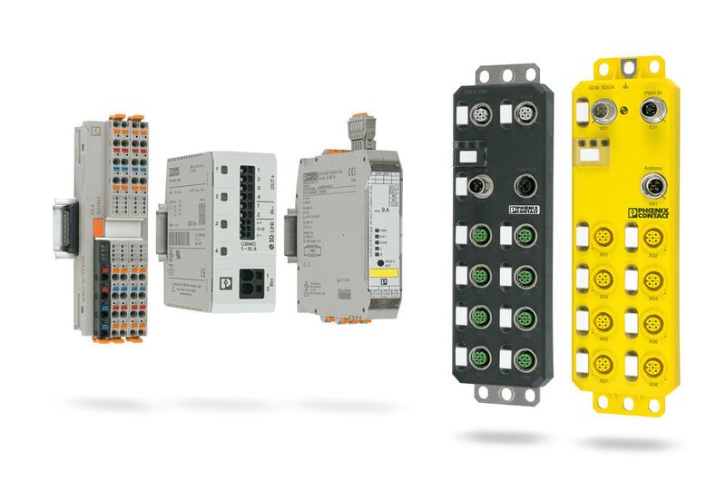 Phoenix Contact bietet ein umfangreiches IP20- und IP67-Portfolio vom IO-Link-Master, über IO-Link-Devices bis zur Verkabelung und Software. (Phoenix Contact)