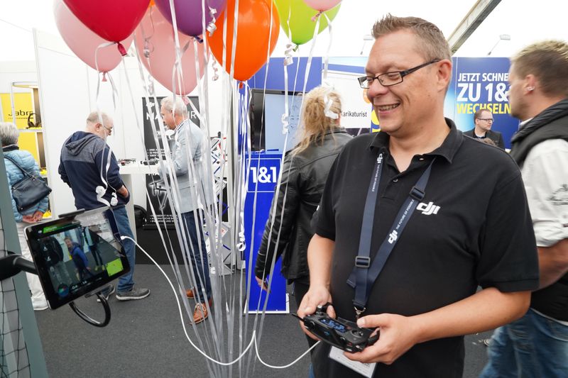 ...zeigte der Profi-Pilot. (Eno telecom)