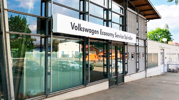 An dem Standort bietet Spindler auch Volkswagen Economy Service an. (Spindler)