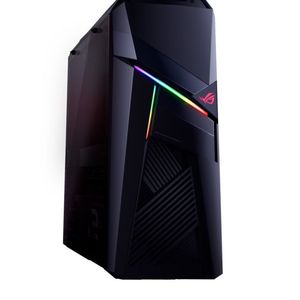 Der Gaming-Desktop ROG Strix GL12 ist mit einem Intel Core i7 der achten Generation und einer Nvidia Geforce GTX 1080 ausgestattet. Der Tower wartet mit einem Seitenfenster und umfangreichen Beleuchtungseffekten auf.