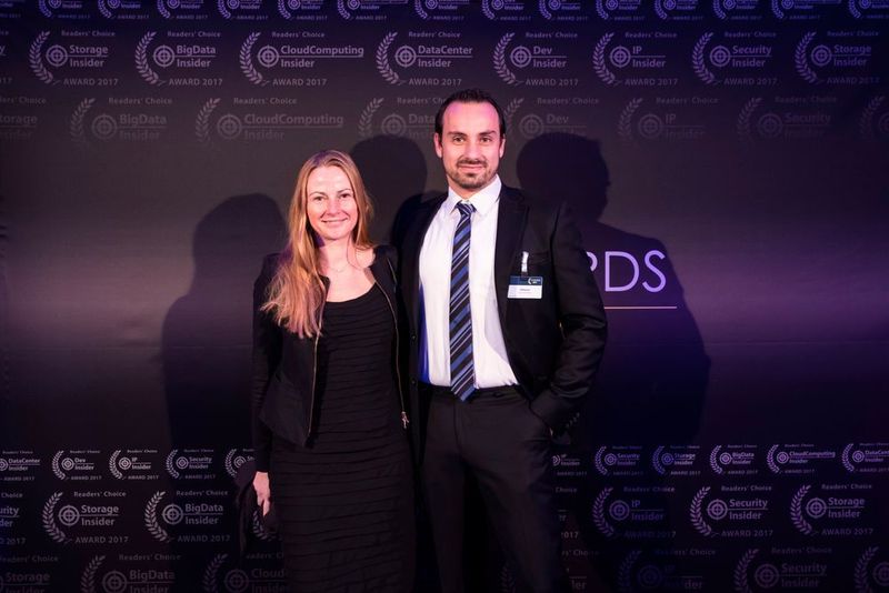 Anne Boehme und Johannes Peter, beide VMware. (Herr Müller, herrmueller.info)