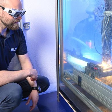 Wissenschaftler des LZH wollen im Projekt Rolaki ein KI-gestütztes System zur Reparatur Unterwasser entwickeln.  (Bild: LZH)