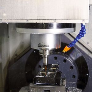 Pièce de démonstration usinée avec une Versa 745 lors de la dernière édition d'Innoteq à Berne.(Source :  MSM)