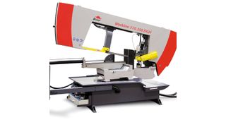 Die halbautomatische Bandsäge Workline 510.350 DGH von Bomar. (Bomar)