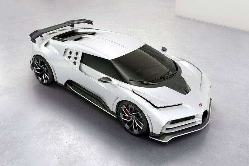 Der Centodieci soll in zwei Jahren zum Stückpreis von mindestens acht Millionen Euro netto ausgeliefert werden. (Bugatti)